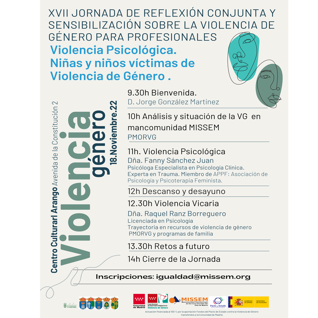 Jornadas sobre la Violencia de Género para profesionales - Missem